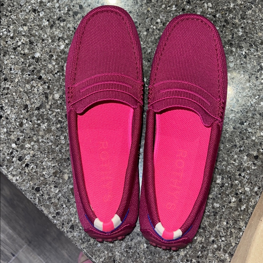 Rothy's Raspberry Driving Loafer - US 9.5 Women - Picture 7 of 12